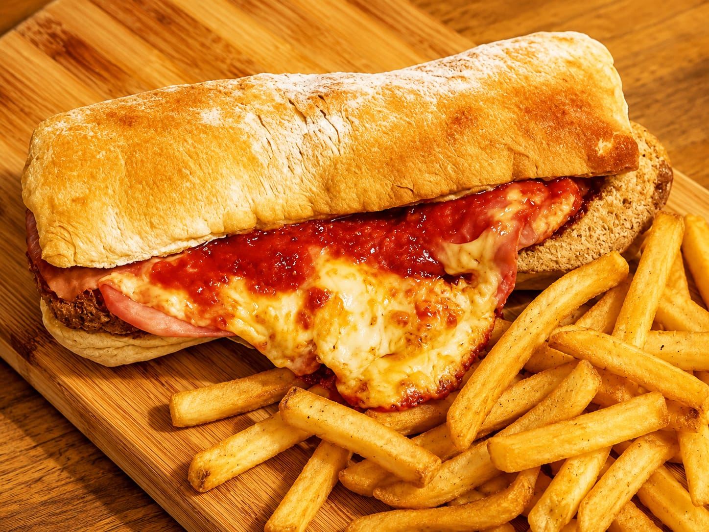 Sandwich de Milanesa Napolitana de Autor