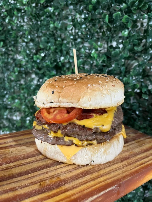 Bacon cheddar doble 